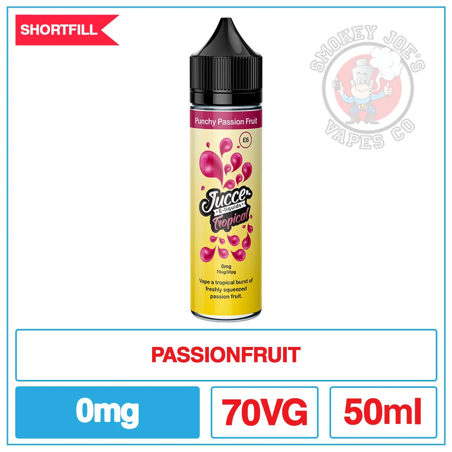 Jucce Tropical - Punchy Passion Fruit - 50ml