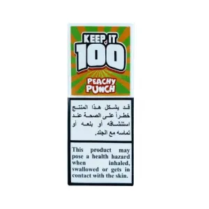 KEEP IT 100 PEACHY PUNCH SALTNIC 20MG