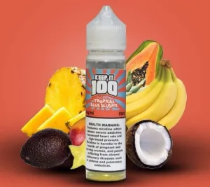 KEEP IT 100 TROPICAL BLUE SLUSHIE 50ML