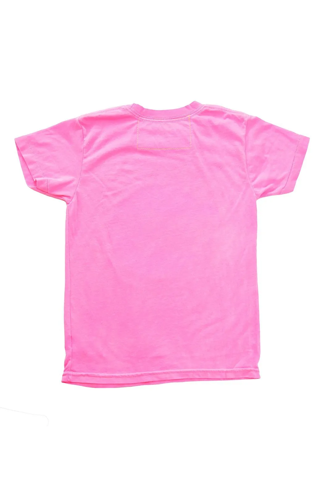 KID'S AVIATOR NATION LAGUNA BEACH TEE - NEON PINK