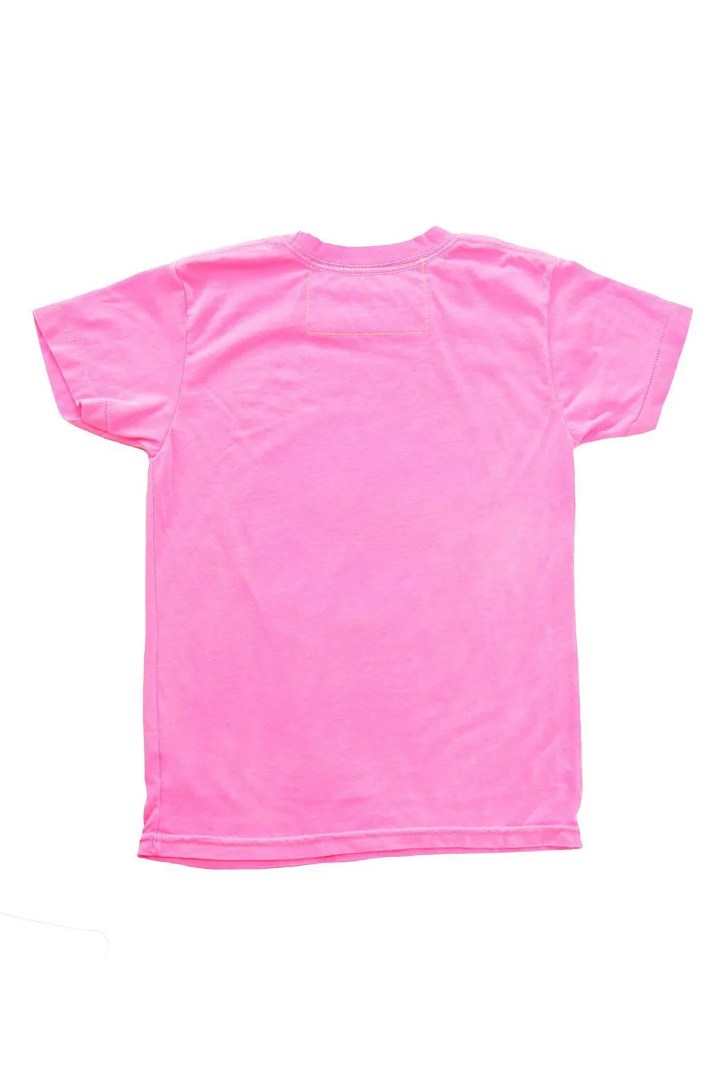 KID'S AVIATOR NATION VAIL TEE - NEON PINK