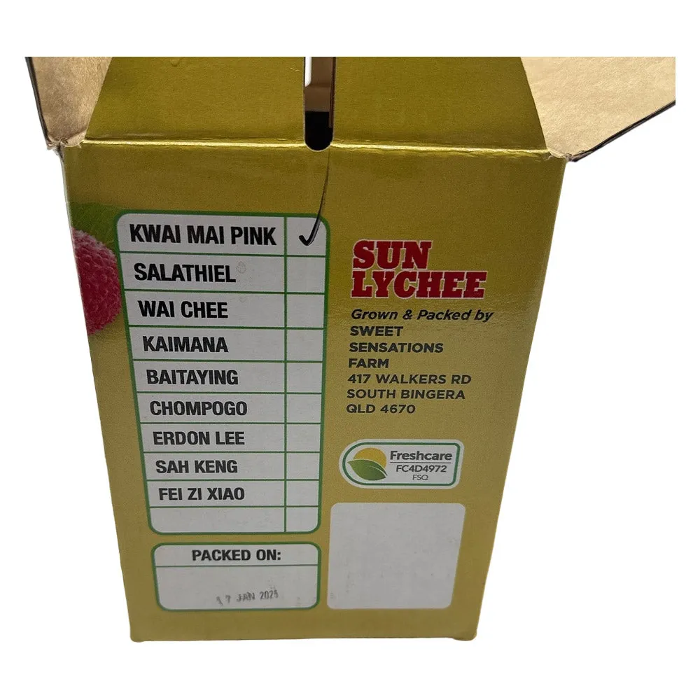 Kmp Kwai Mai Pink Lychee Gift Box - 2kg