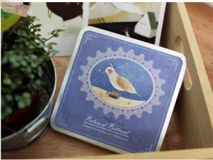 Korean Card Set in tin box - Fairy tale Birds & animals