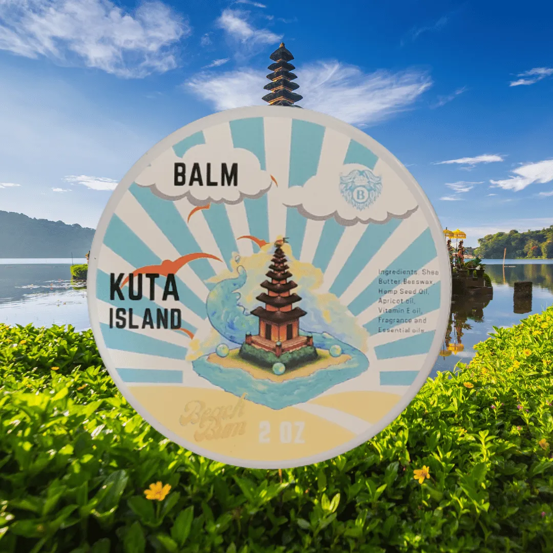 Kuta Island - Beard Balm - Fresh Green Tea Earthy Cloves Sweet Mango (retired)
