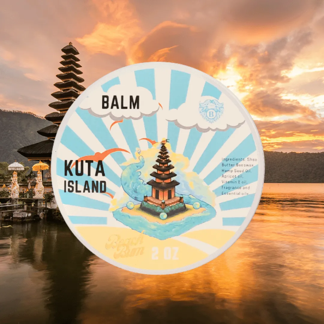 Kuta Island - Beard Balm - Fresh Green Tea Earthy Cloves Sweet Mango (retired)