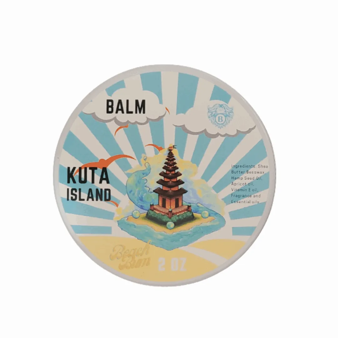 Kuta Island - Beard Balm - Fresh Green Tea Earthy Cloves Sweet Mango (retired)