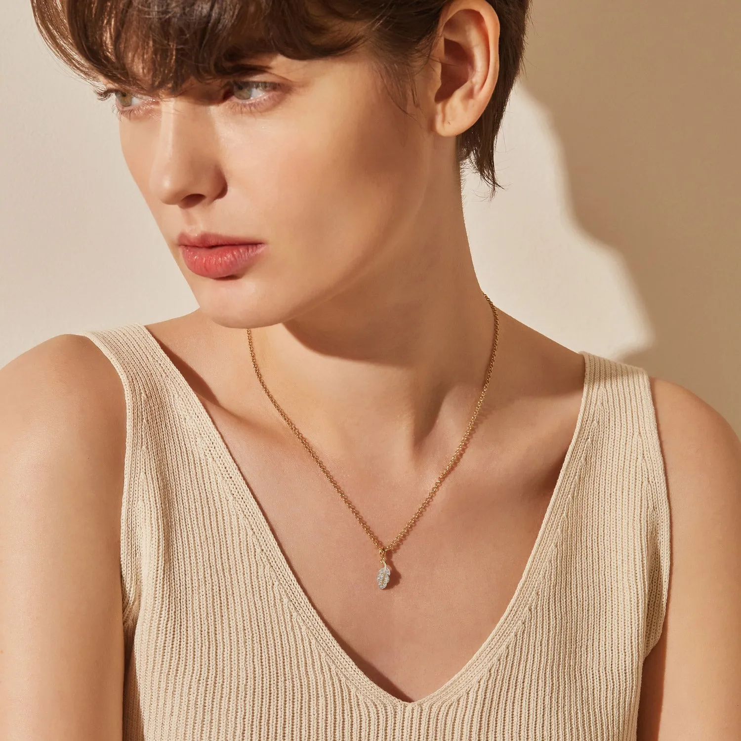La vie de Paris Gold Pendant JDVPQYS06ZC