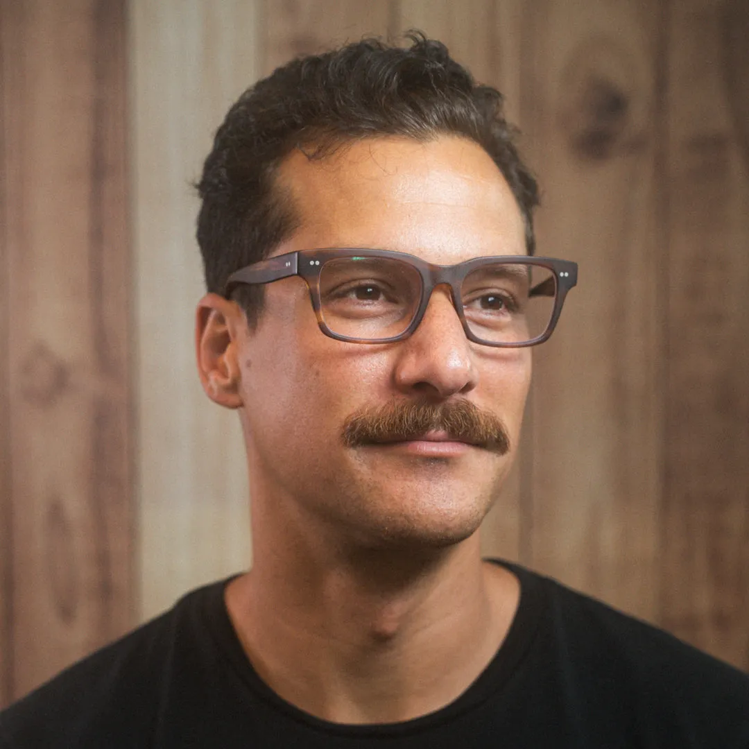 L&F &7 | Extended Vision™ Reading Glasses | Matte Sandalwood
