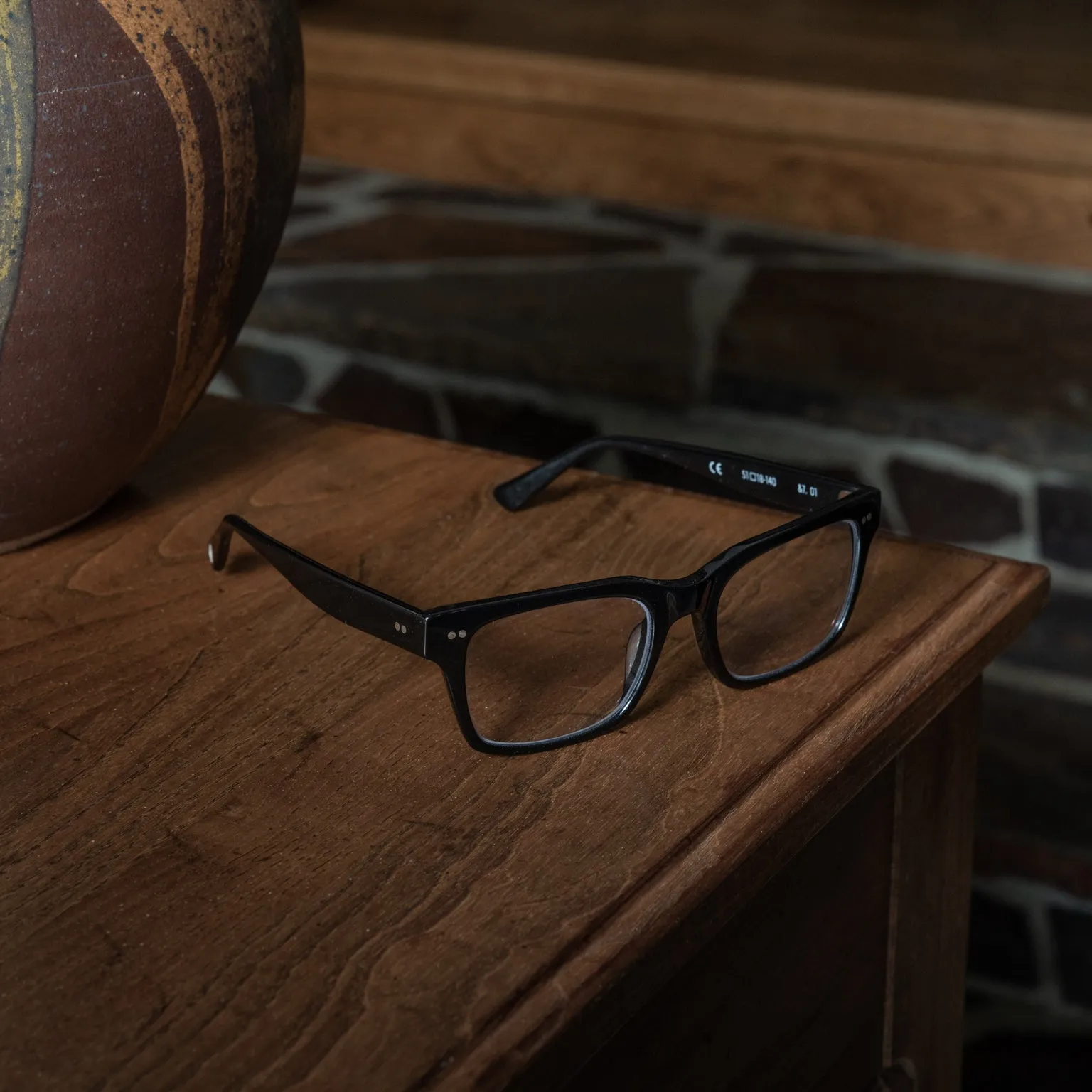 L&F &7 | Progressive Prescription Eyeglasses | Gloss Black