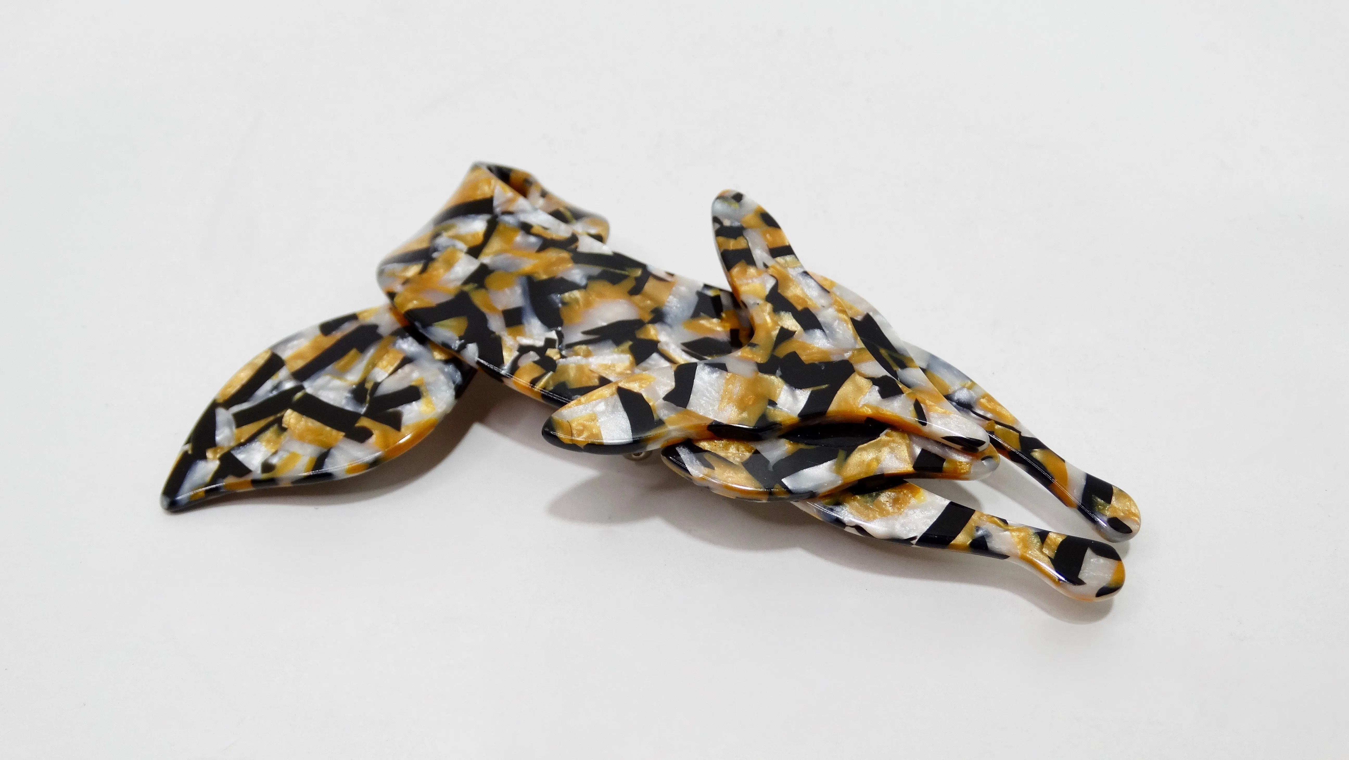 Lea Stein Multi-Colored Confetti Brooch