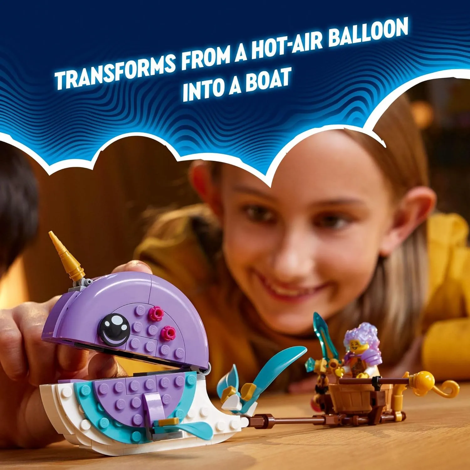 Lego Izzie's Narwhal Hot-Air Balloon (71472)