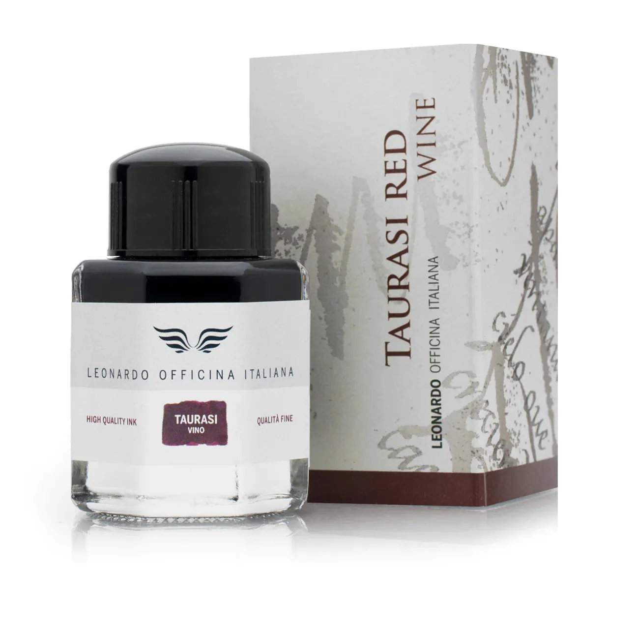 Leonardo Officina Italiana Fountain Pen Ink - Taurasi Red Wine 40ml