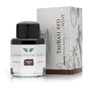 Leonardo Officina Italiana Fountain Pen Ink - Taurasi Red Wine 40ml