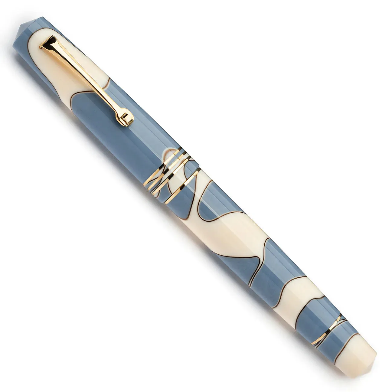 Leonardo Officina Italiana Momento Zero Fountain Pen - Nuvola Gold