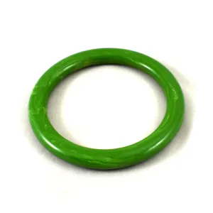 Lime Green Swirl Bakelite Bangle