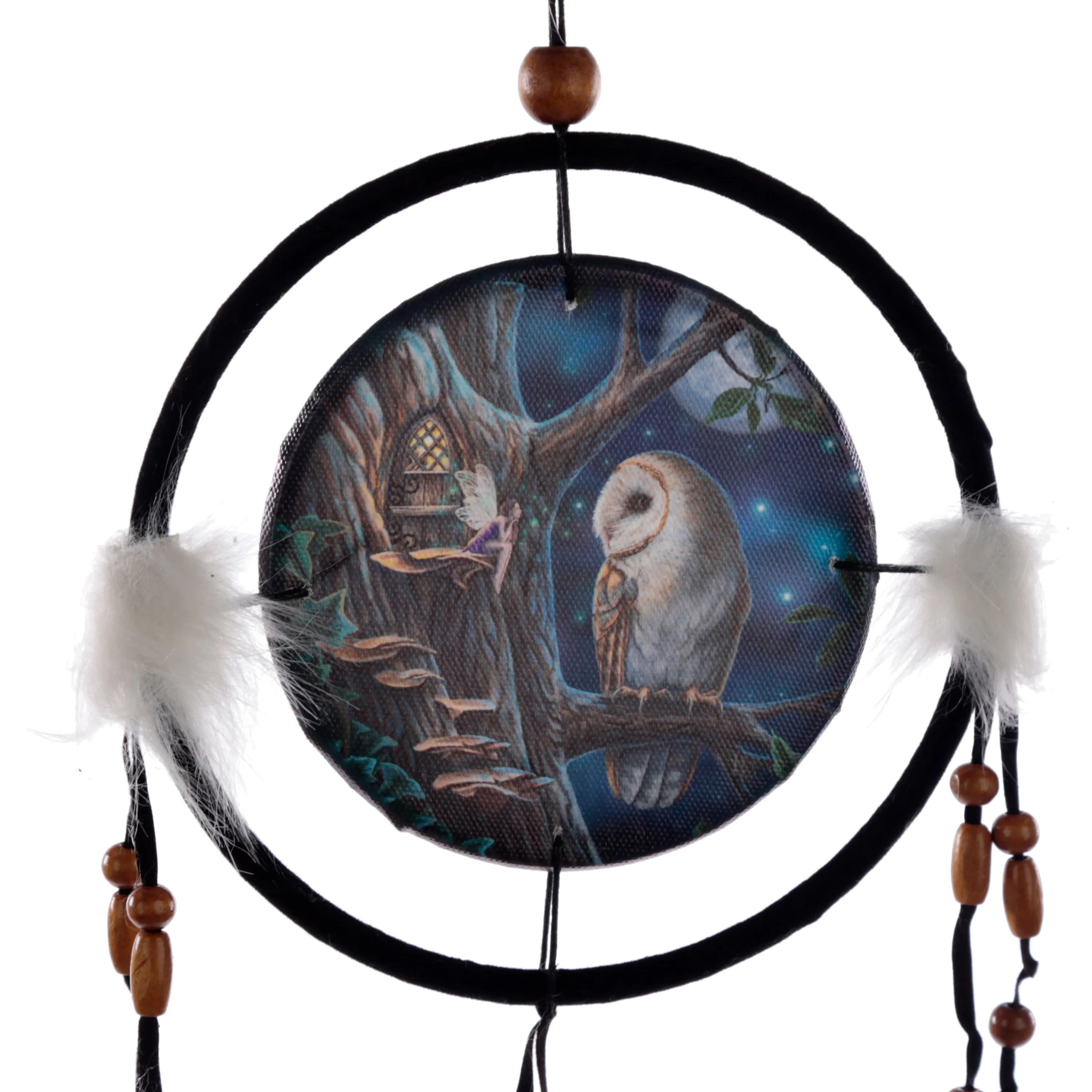 Lisa Parker Fairy Tales Owl & Fairy Dreamcatcher 16cm