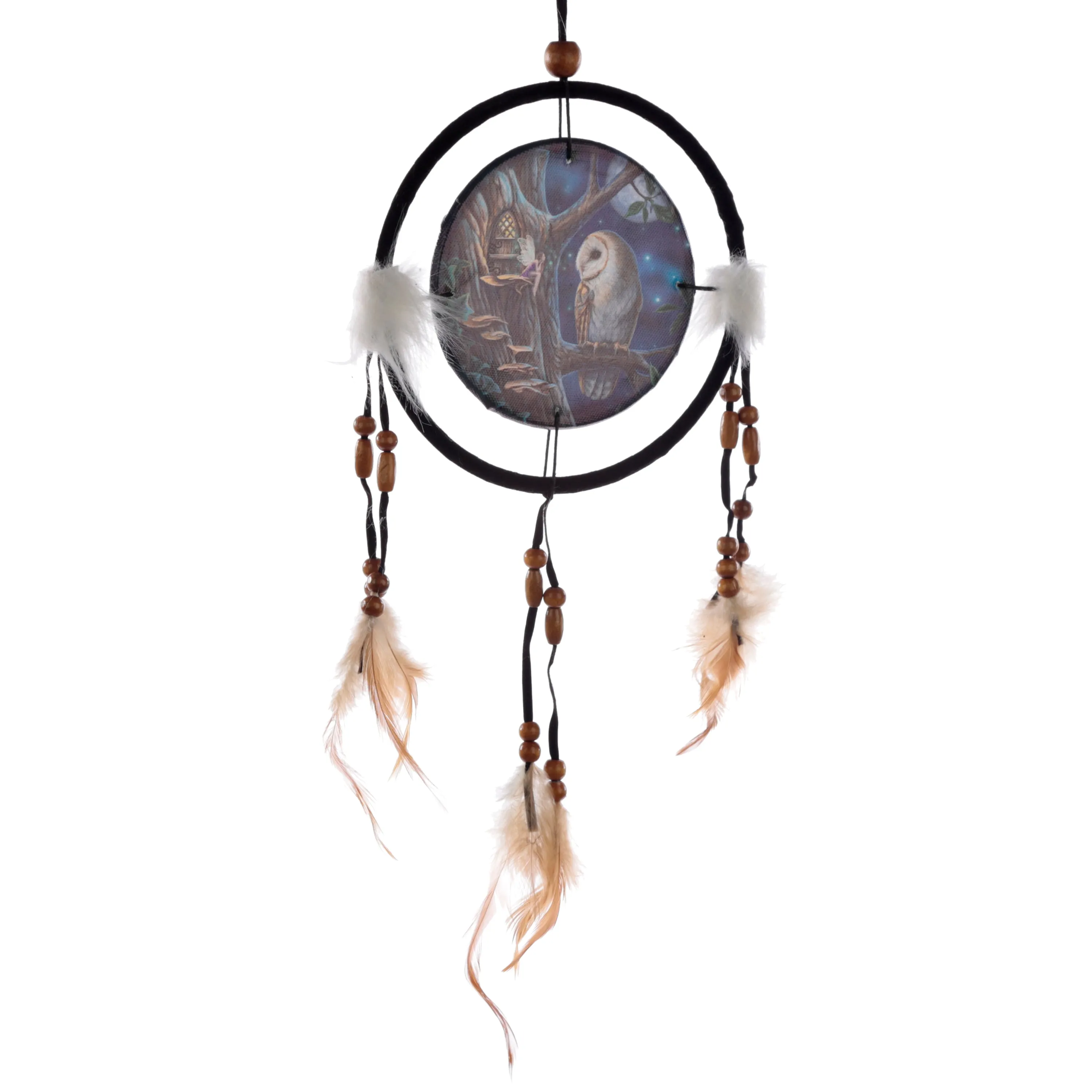 Lisa Parker Fairy Tales Owl & Fairy Dreamcatcher 16cm
