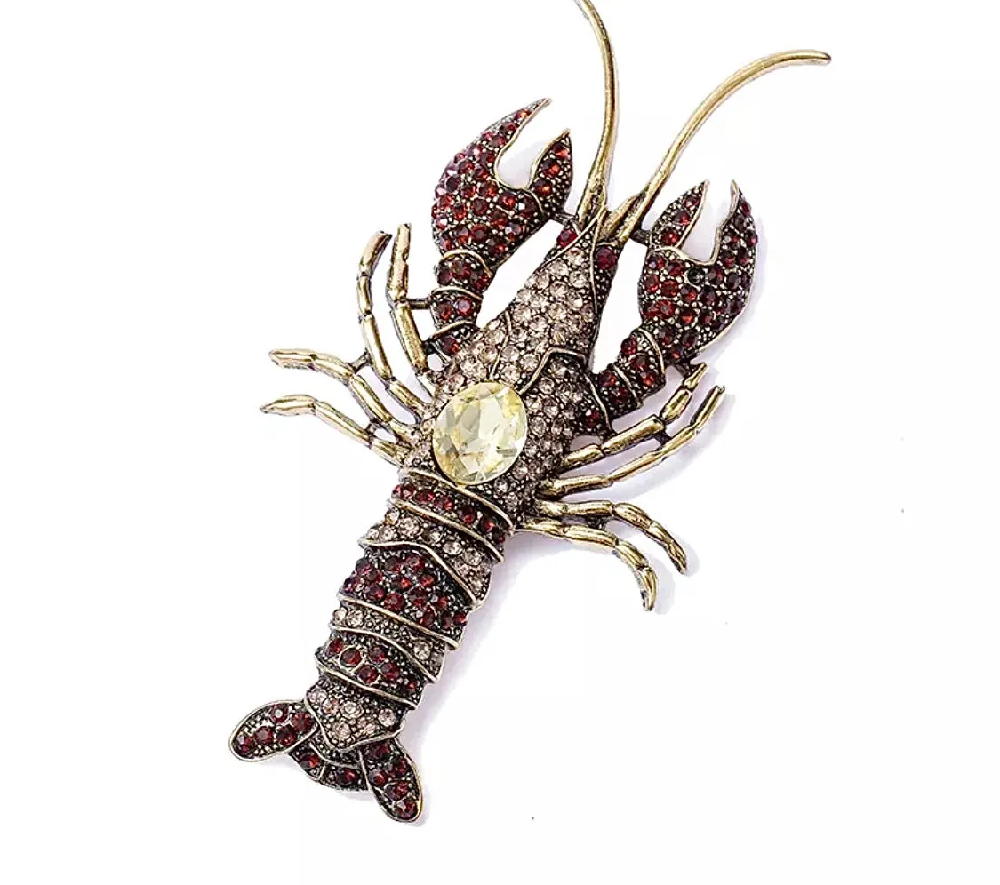 Lobster Brooch