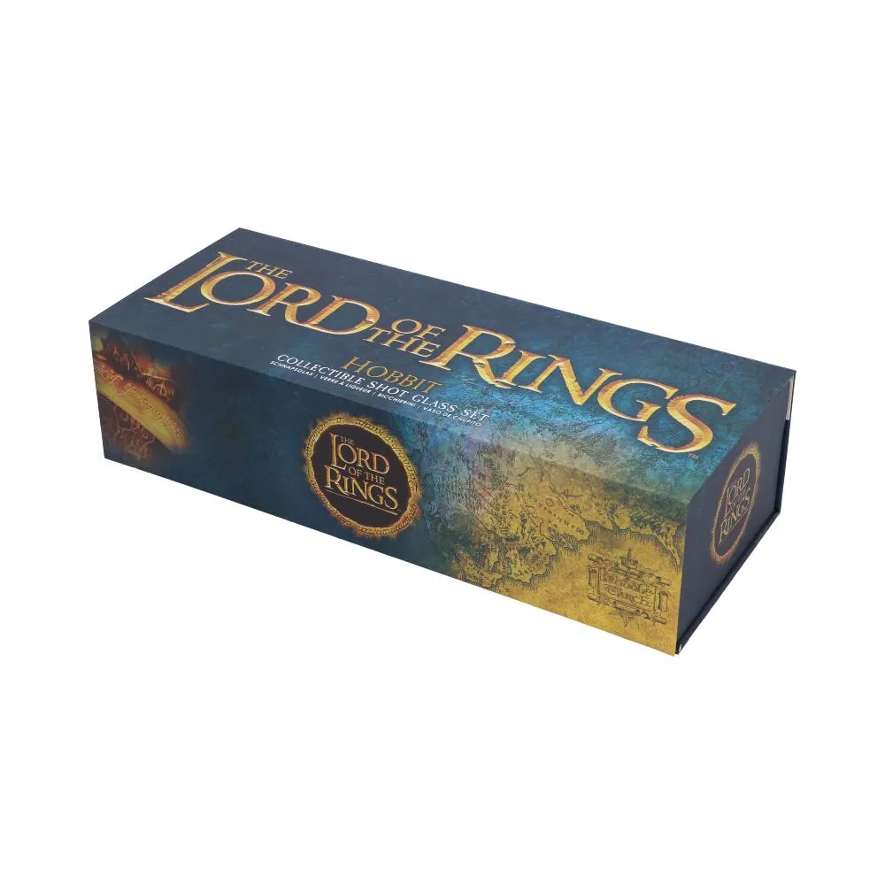 Lord of the Rings Hobbit Shot Glass Set (Set of 4)