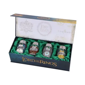 Lord of the Rings Hobbit Shot Glass Set (Set of 4)
