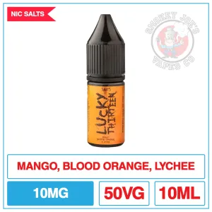 Lucky Thirteen Salts - Mango Blood Orange Lychee