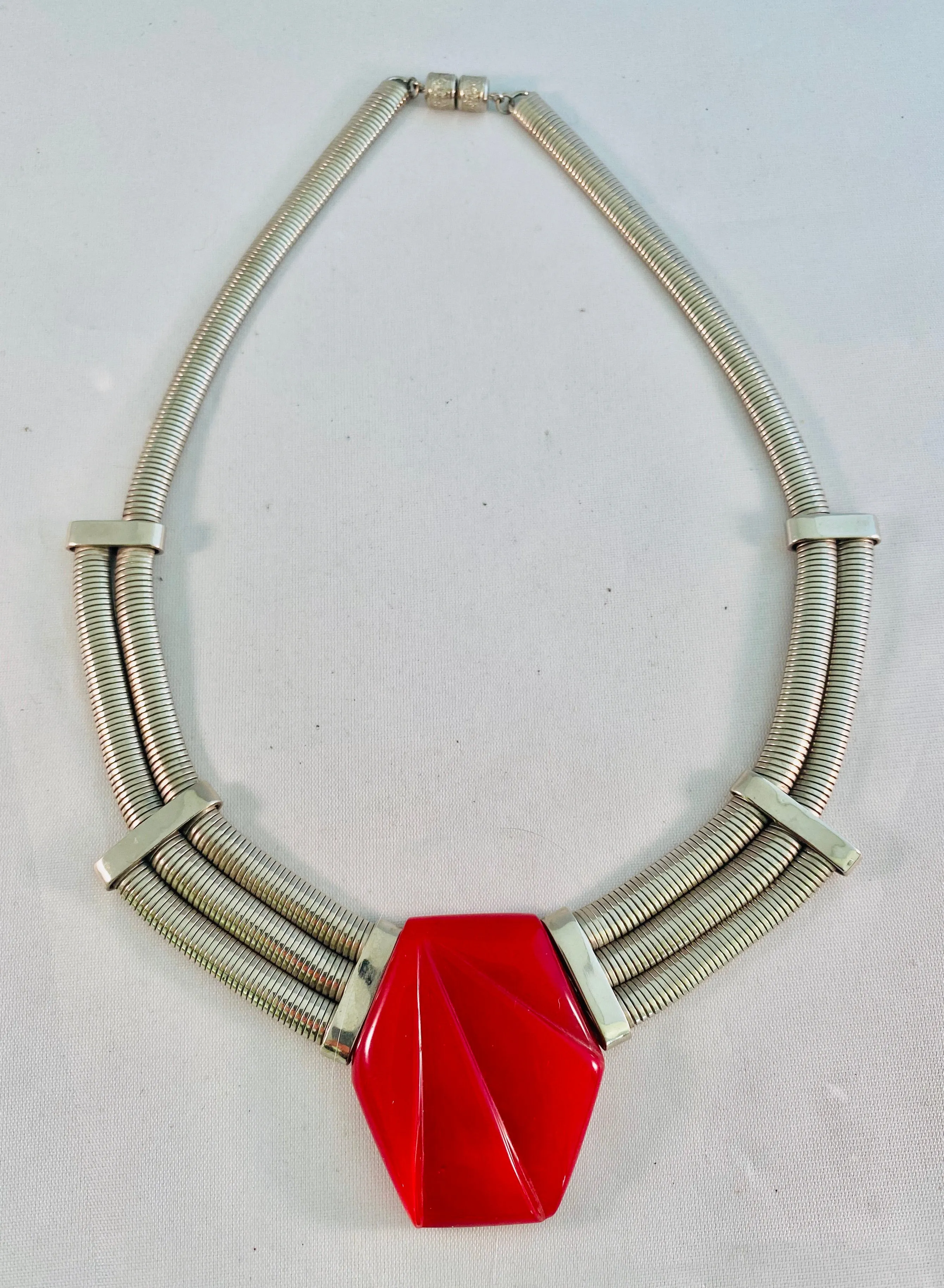 Machine Age German Necklace