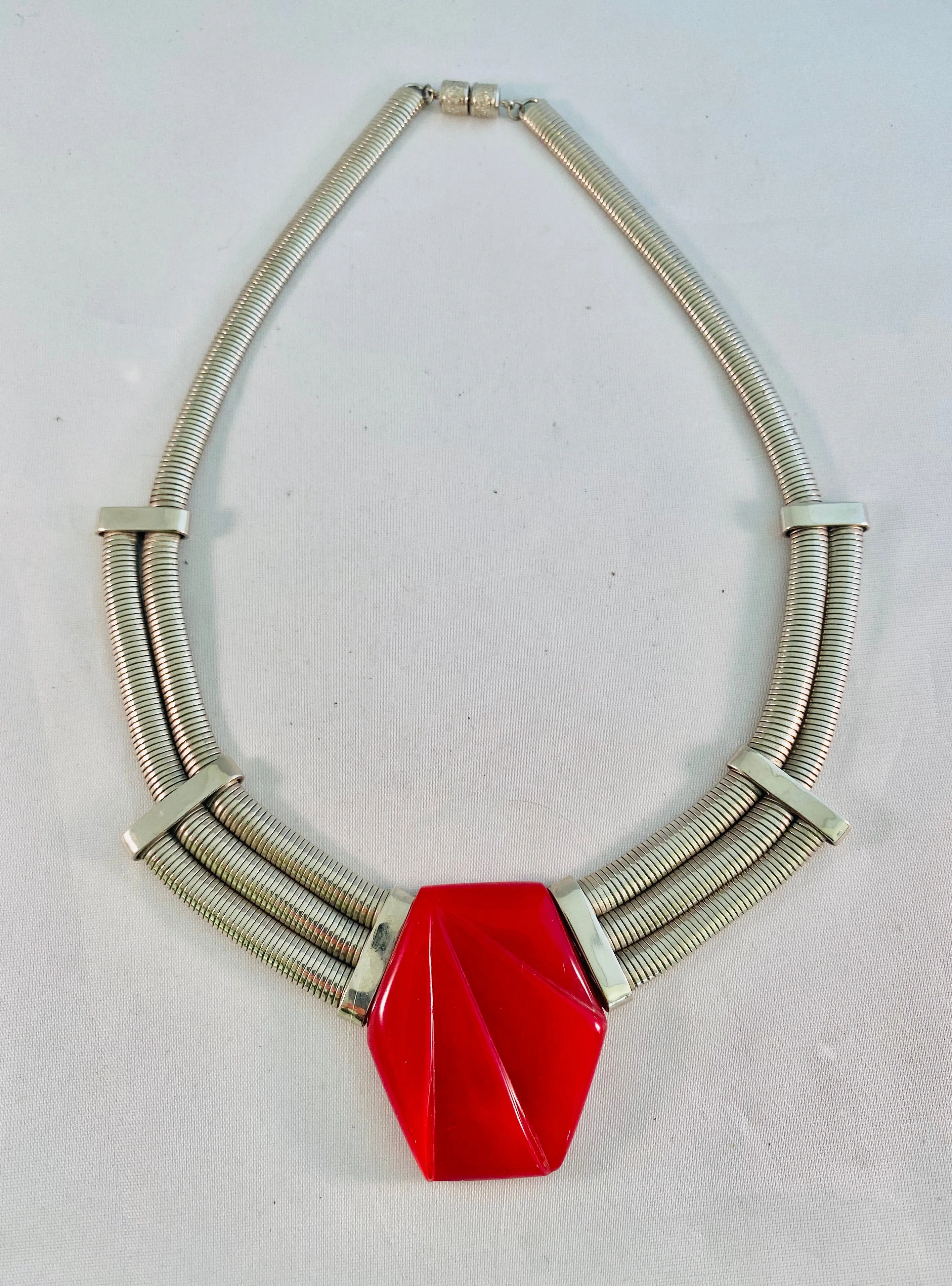 Machine Age German Necklace