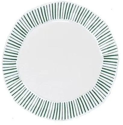 Madeira Meadow Pinstripe Salad Fern Green