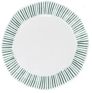 Madeira Meadow Pinstripe Salad Fern Green