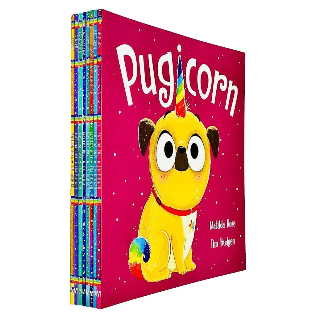 Magic Pet Shop Series 8 Books Collection Set By Matilda Rose(Pugicorn, Kitticorn)