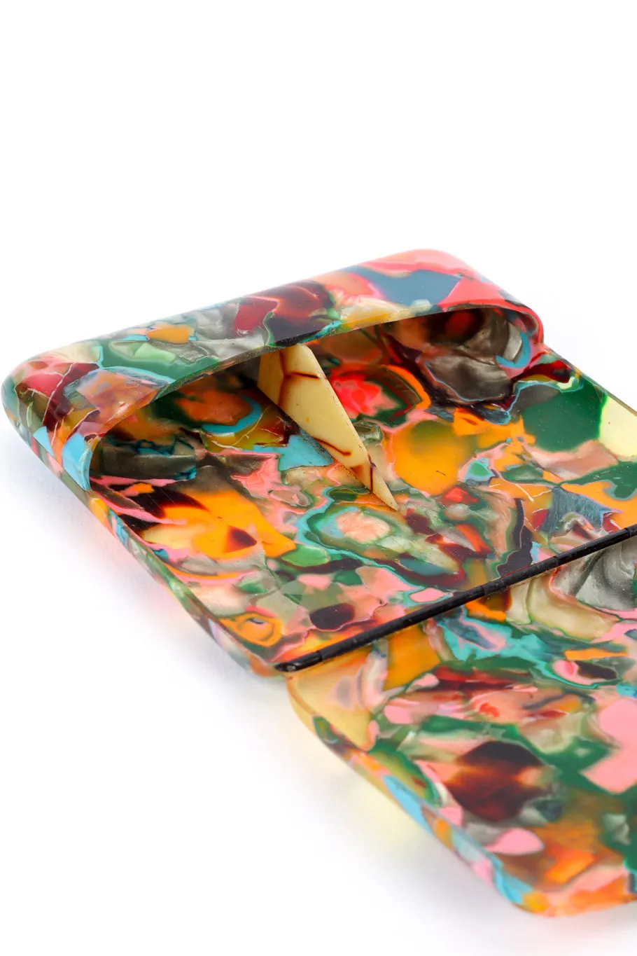 Marbled Celluloid Cigarette Case