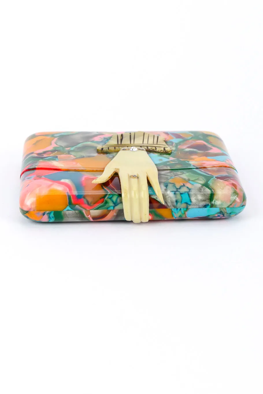 Marbled Celluloid Cigarette Case