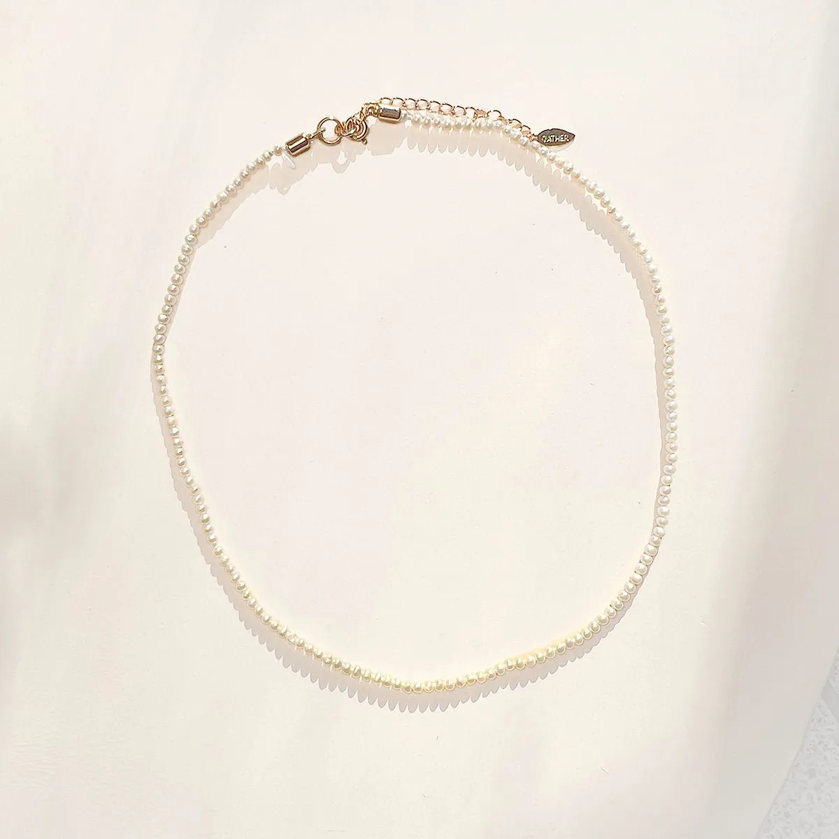 Margaret Mini Pearl Necklace