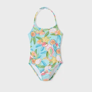 Mayoral  Aqua Tropical Fruit Swimsuit
