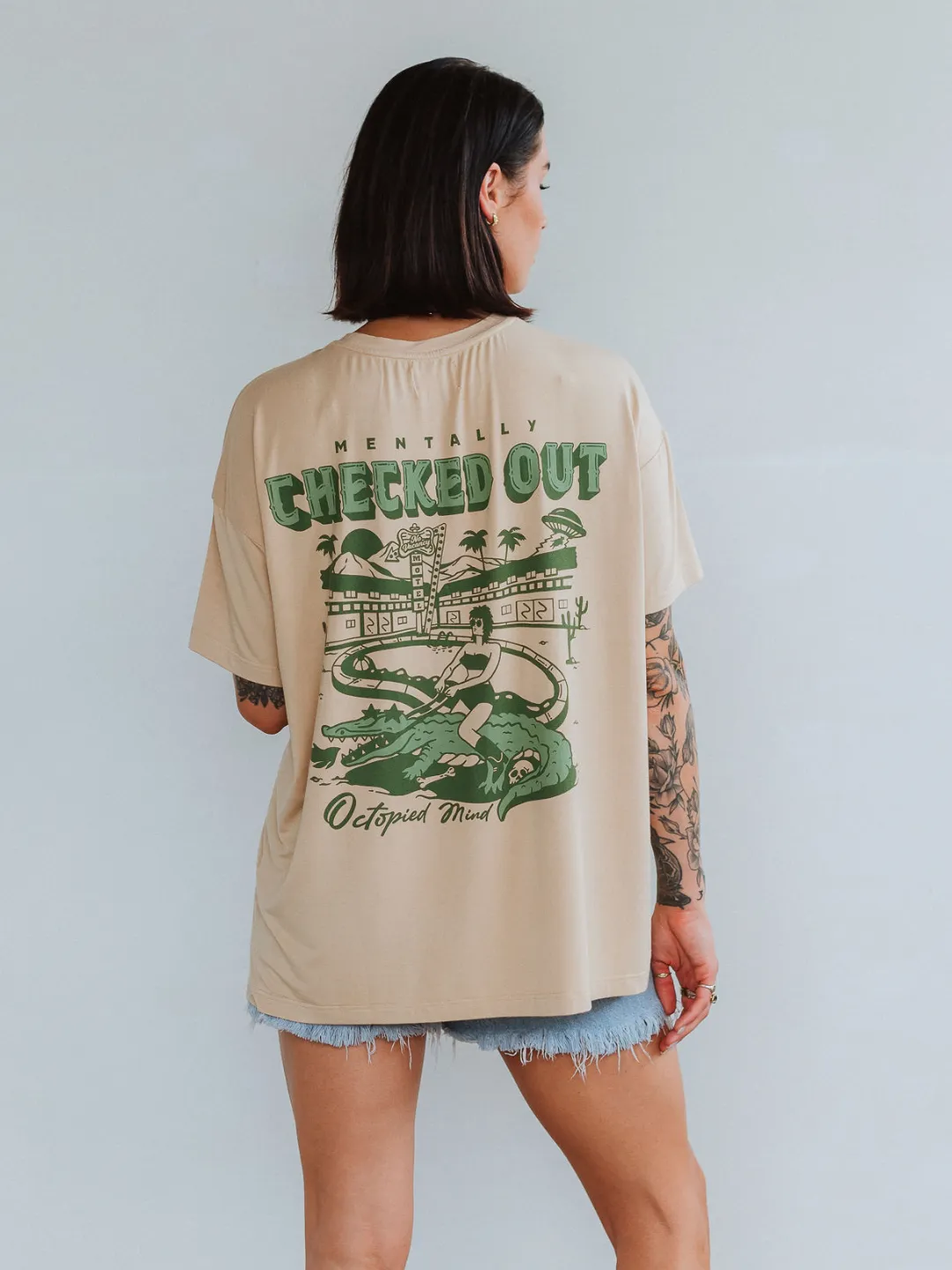 Mentally Checked Out Modal Tee