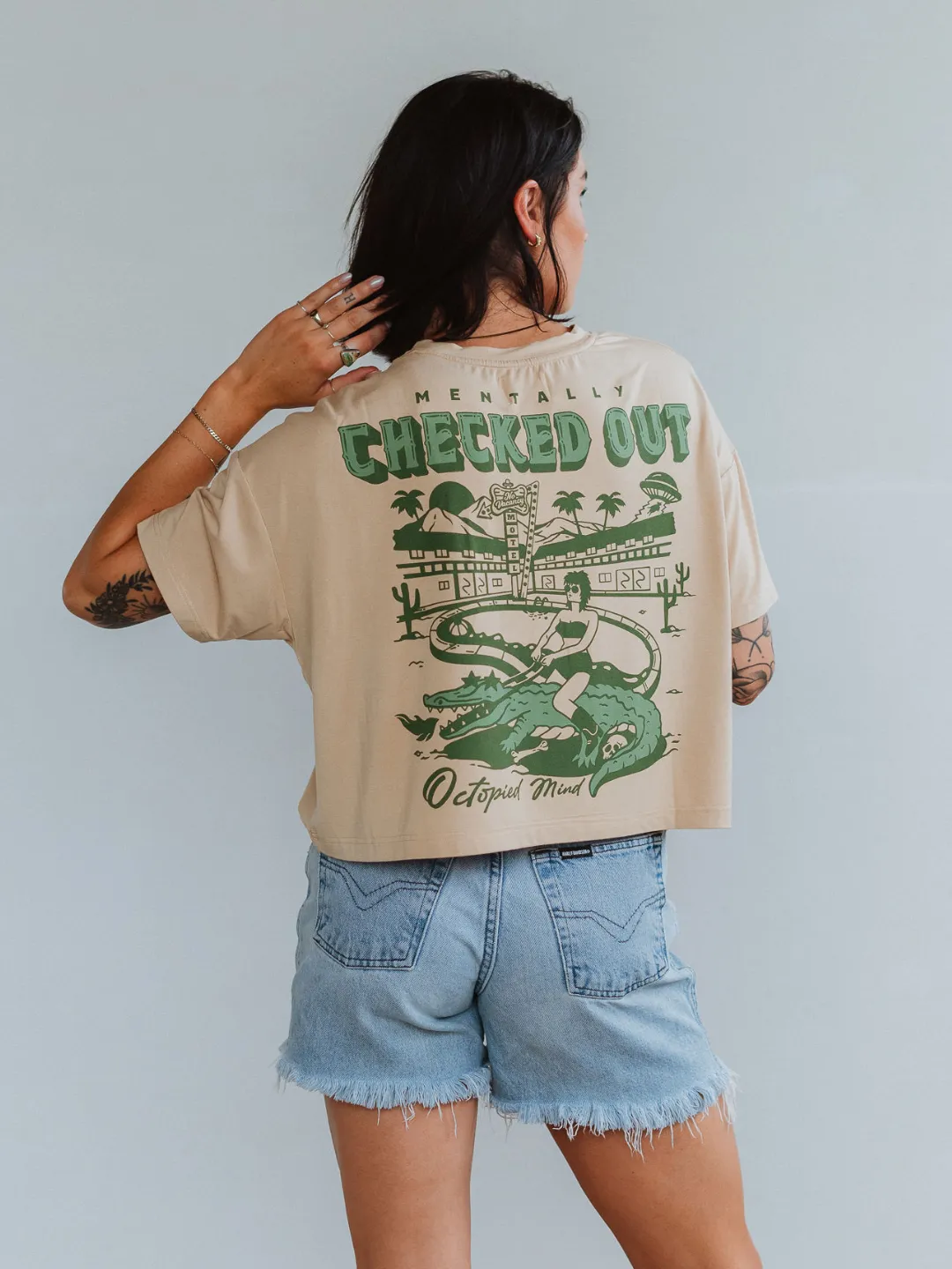 Mentally Checked Out Modal Tee