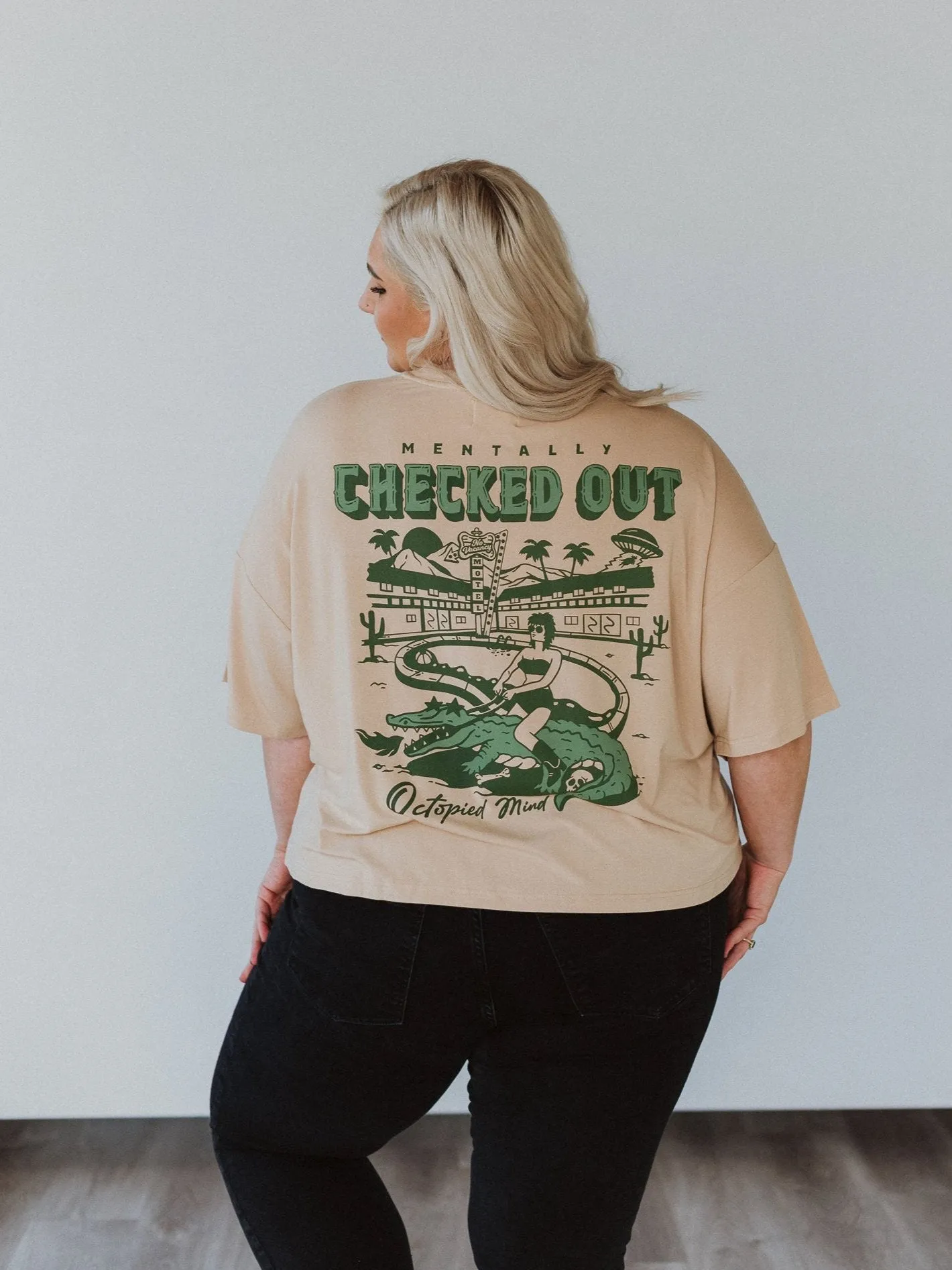Mentally Checked Out Modal Tee