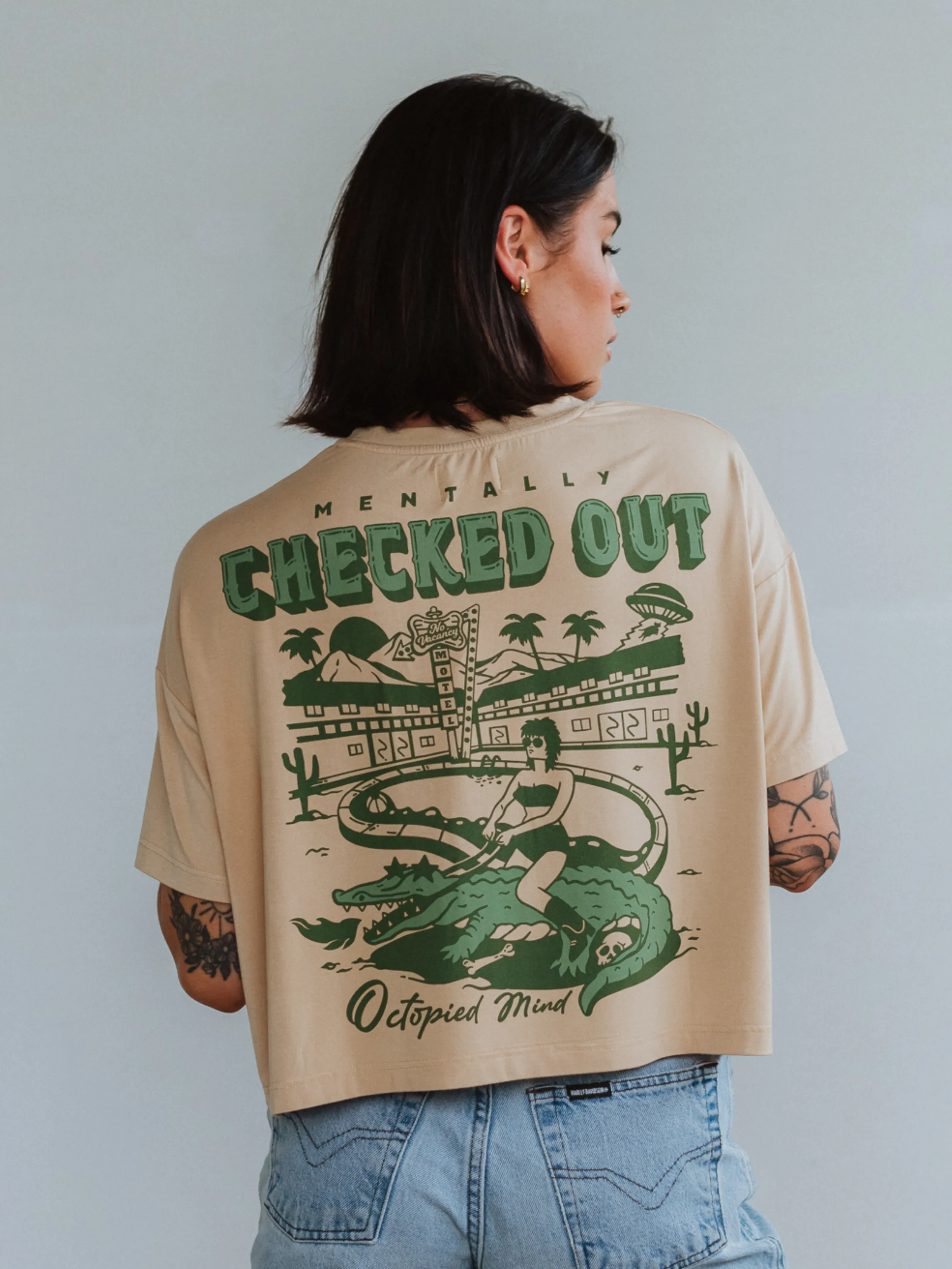 Mentally Checked Out Modal Tee