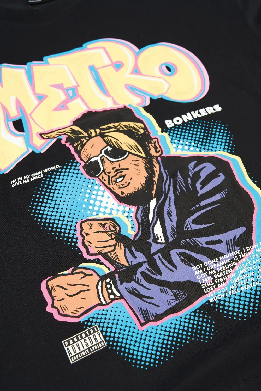 Metro Oversized T-shirt (Puff Print)
