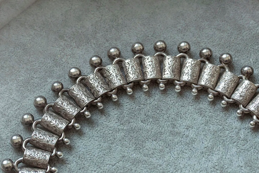 Mid-Victorian Sterling Silver Chunky Chain