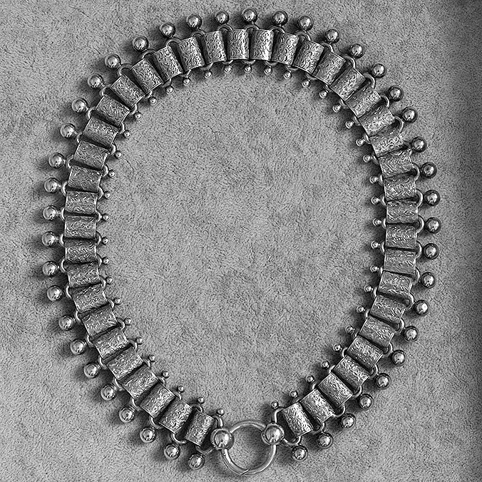 Mid-Victorian Sterling Silver Chunky Chain
