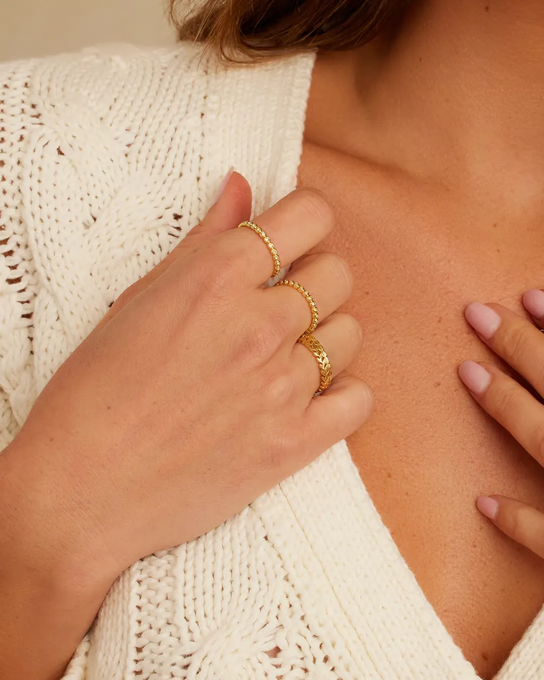 Mini Stackable Ring Set by Gorjana