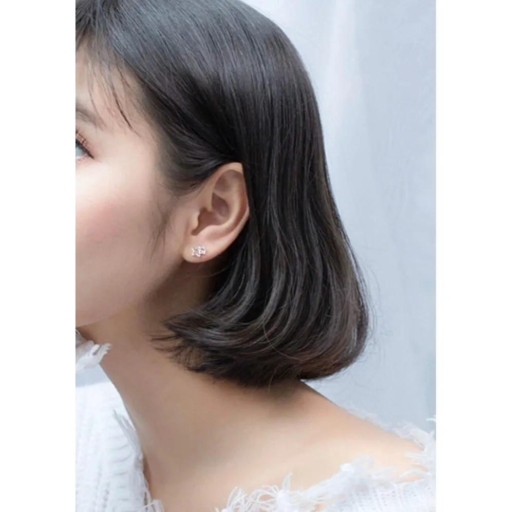 Miniature Dainty Star Celestial Earrings-SS019