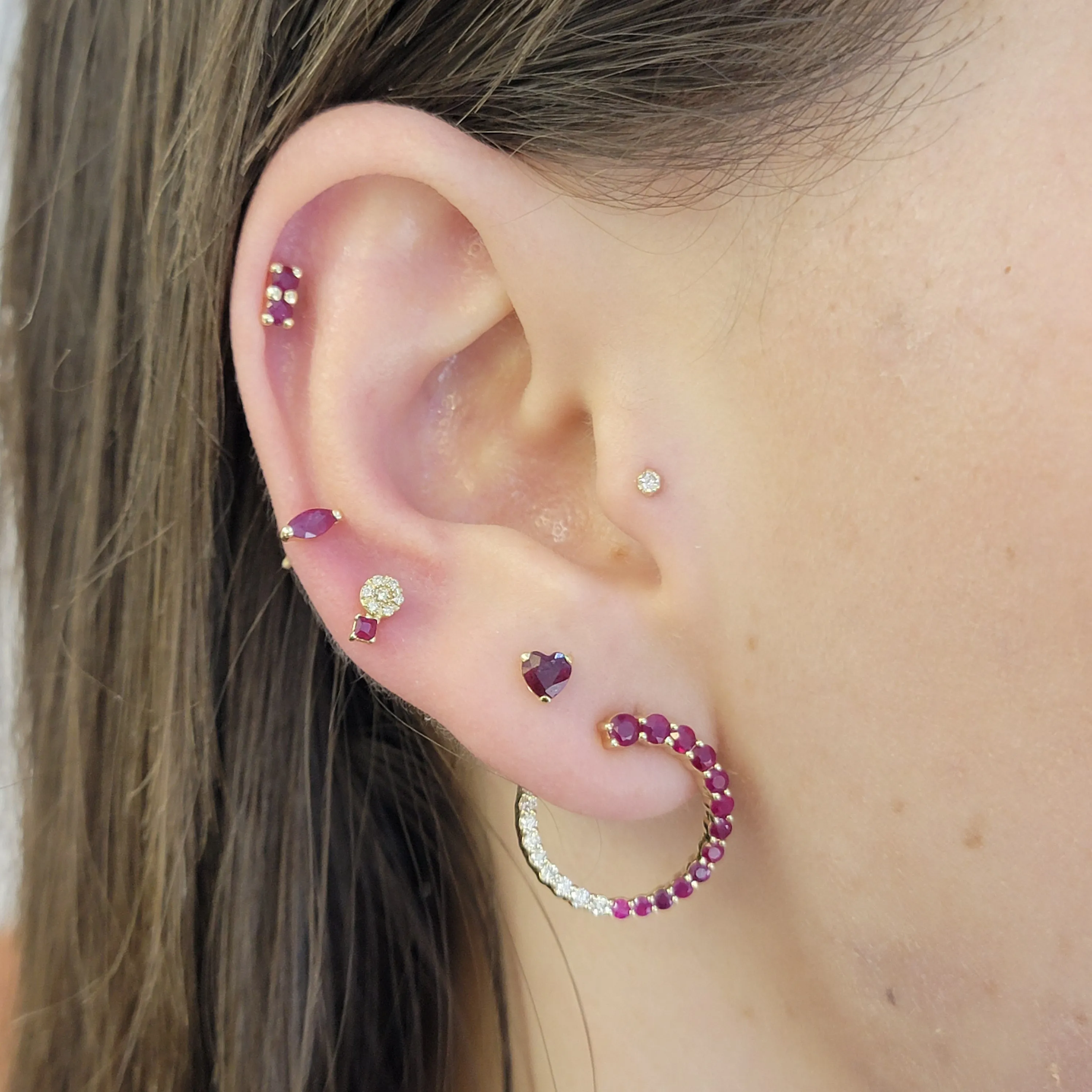 Miniature Diamond Stud