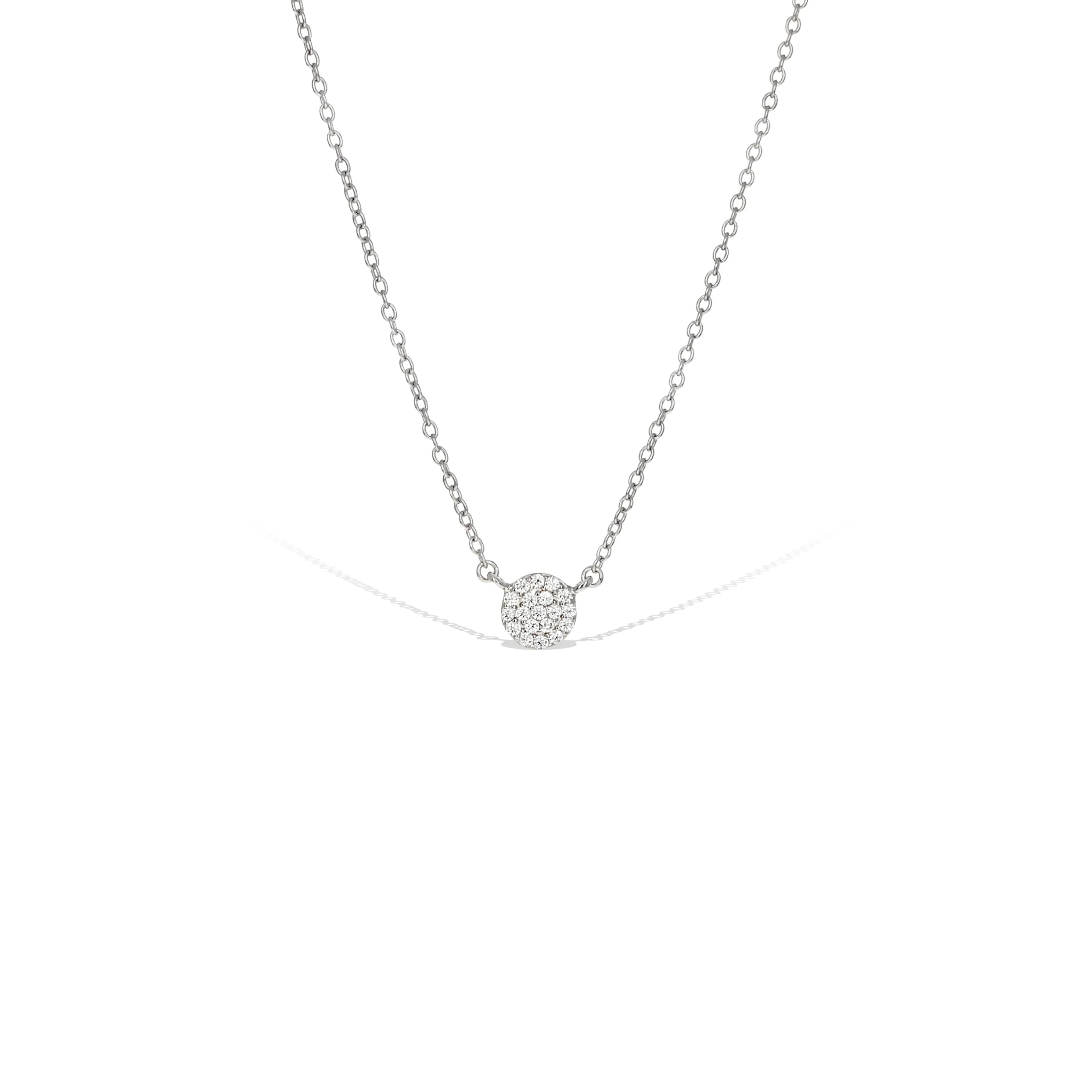 Miniature Disc Necklace