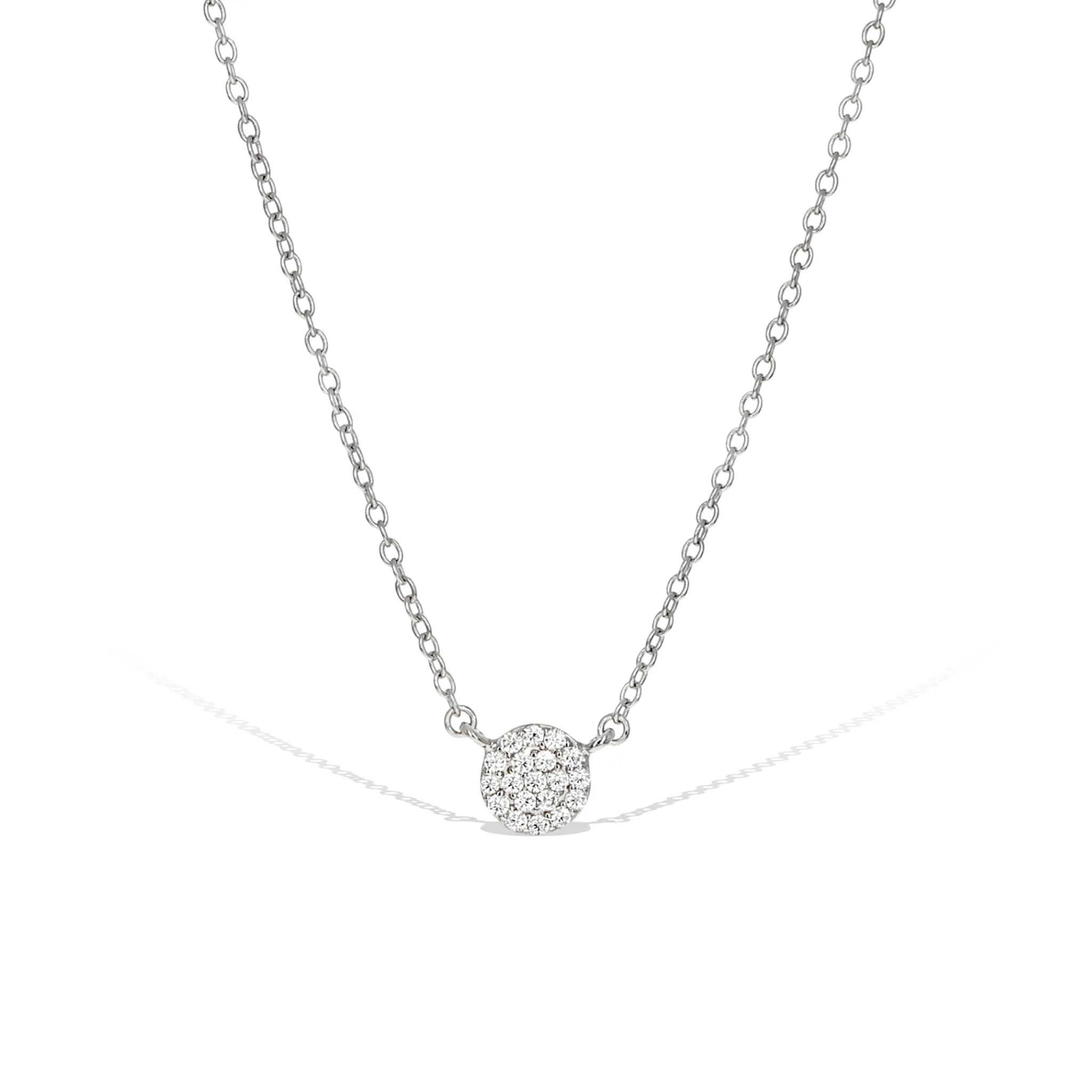 Miniature Disc Necklace