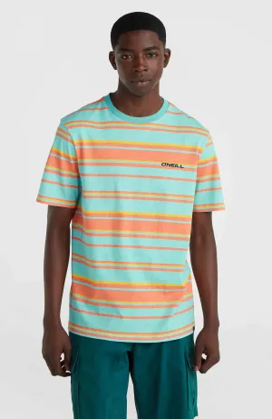 Mix and Match Stripe T-Shirt | Blue Neon Bold Stripes