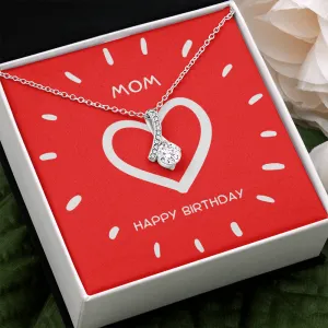Mom Happy Birthday Alluring Beauty Necklace