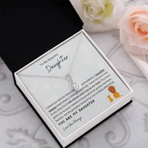 Momavo™ - To My Beautiful Daughter - Alluring Beauty Necklace
