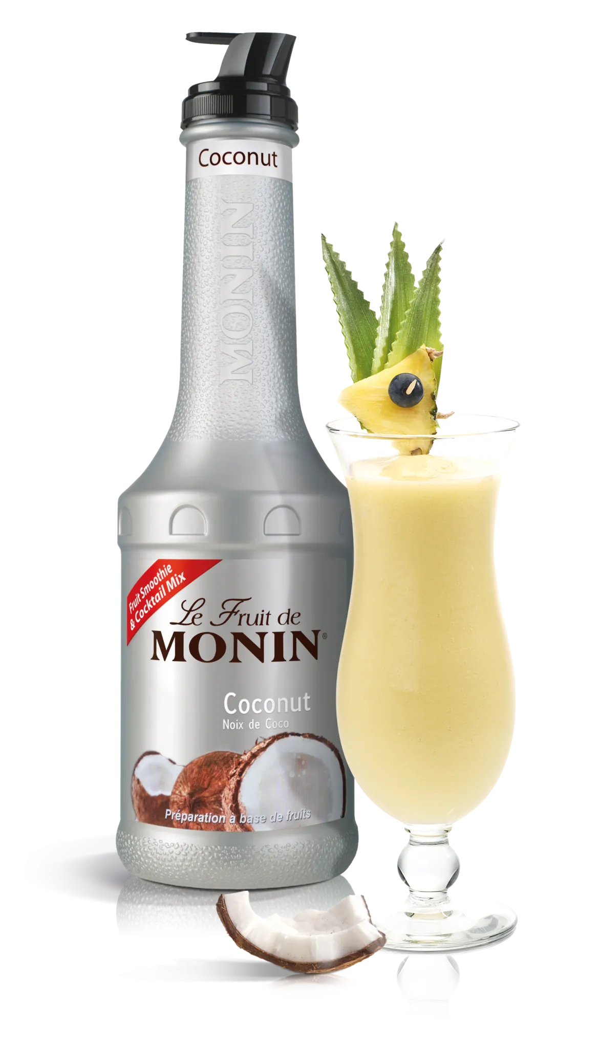 Monin Coconut Puree Syrup 1ltr
